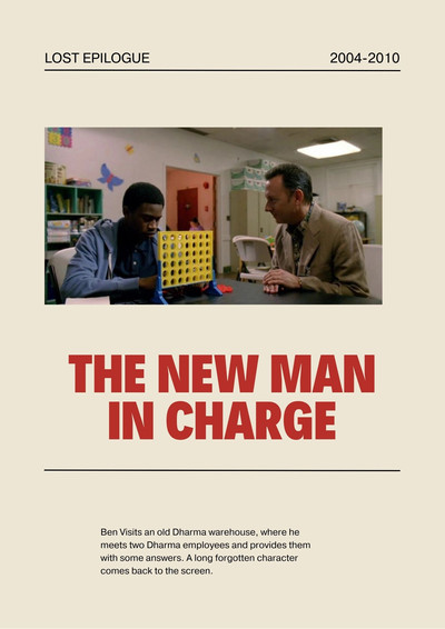Póster de Lost: Epilogue - The New Man in Charge