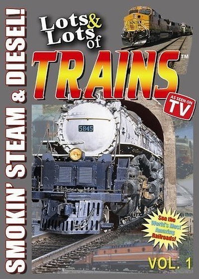 Póster de Lots & Lots of Trains V 1 - Smokin Steam and Diesel
