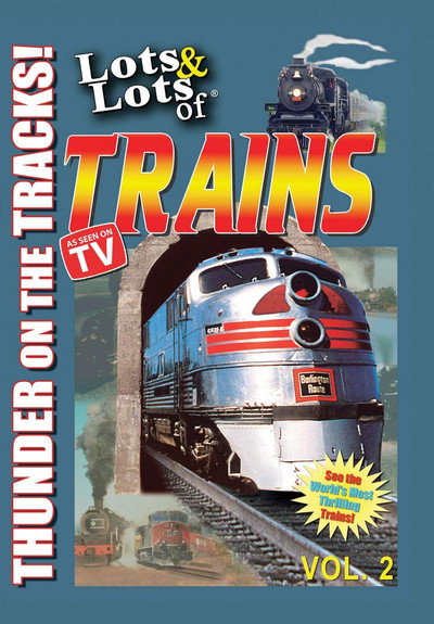 Póster de Lots & Lots of Trains V 2 - Thunder on the Tracks