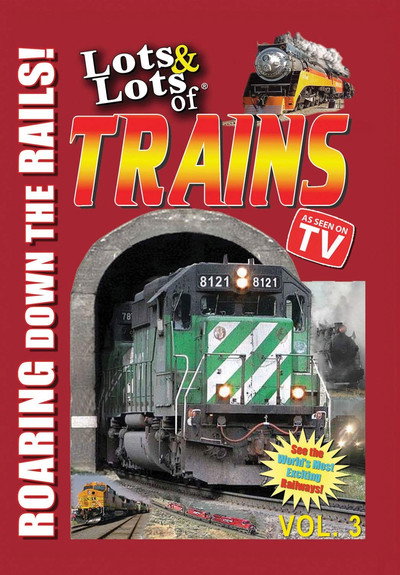 Póster de Lots & Lots of Trains V 3 - Roaring Down the Rails
