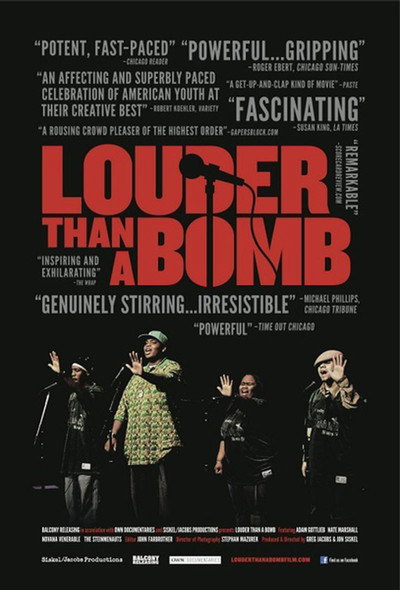 Póster de Louder Than a Bomb