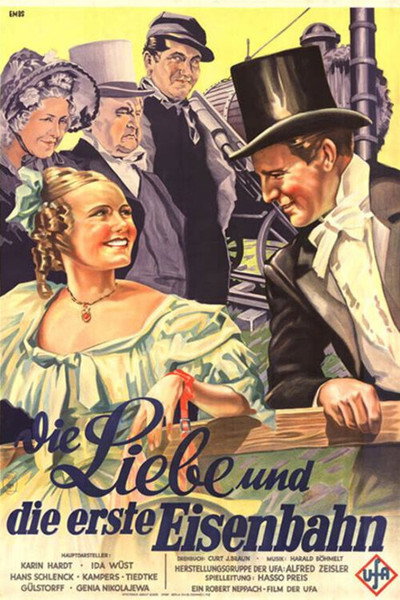 Póster de Love and the First Railroad