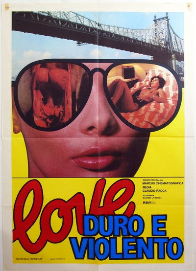Póster de Love duro e violento