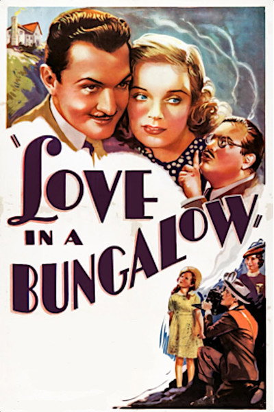 Póster de Love in a Bungalow
