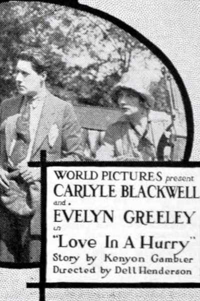 Póster de Love in a Hurry