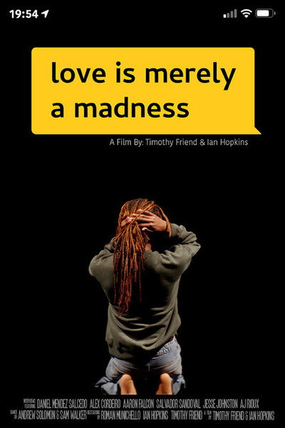 Póster de Love is Merely a Madness