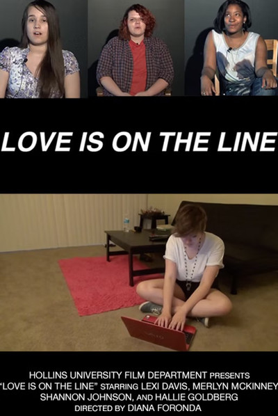 Póster de Love is on the Line