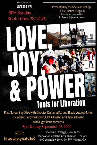 Póster de Love, Joy & Power: Tools for Liberation