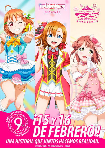 Póster de Love Live! Series 9th Anniversary LOVE LIVE! FEST