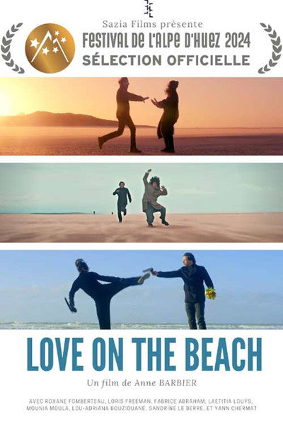 Póster de Love on the Beach