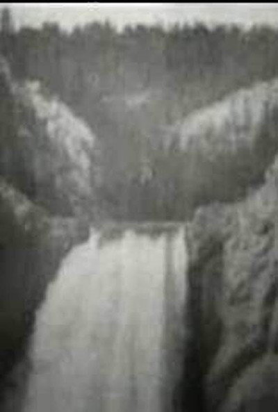 Póster de Lower Falls, Grand Canyon, Yellowstone Park