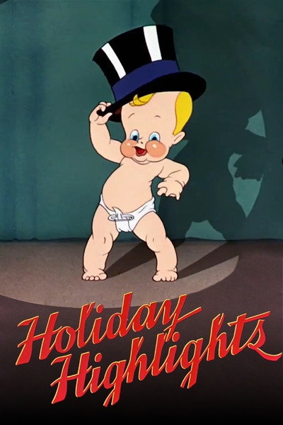 Póster de Luces festivas