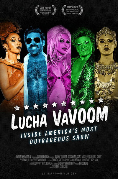 Póster de Lucha VaVoom: Inside America's Most Outrageous Show