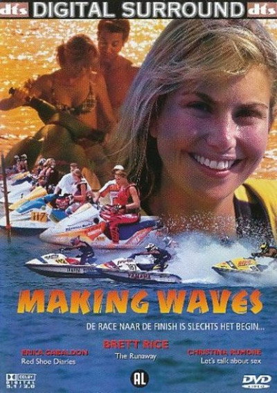 Póster de Luchando con las olas