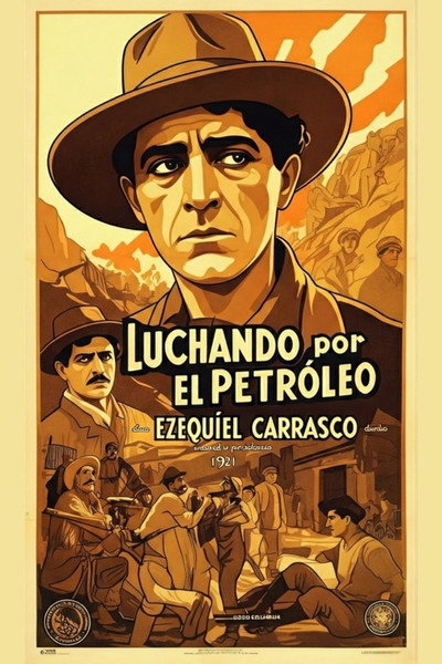 Póster de Luchando por el petróleo