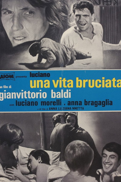 Póster de Luciano, una vita bruciata