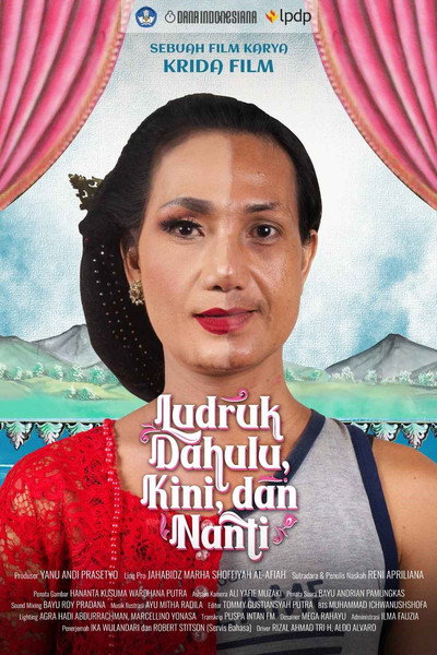 Póster de Ludruk Dahulu, Kini, dan Nanti