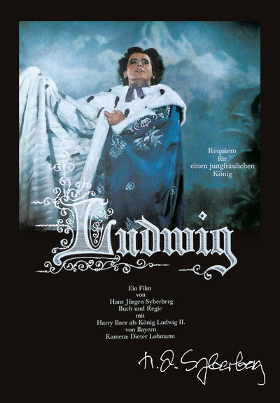 Póster de Ludwig, réquiem por un rey virgen