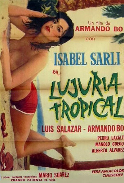 Póster de Lujuria tropical
