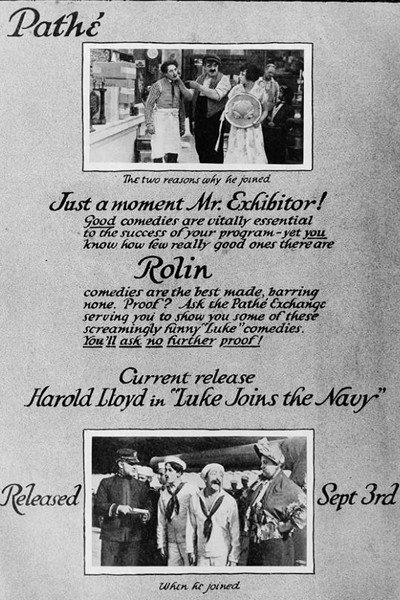 Póster de Luke Joins the Navy
