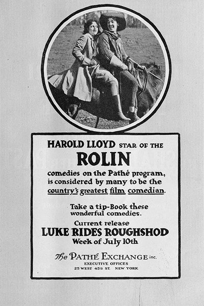 Póster de Luke Rides Roughshod