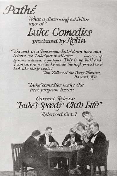 Póster de Luke's Speedy Club Life