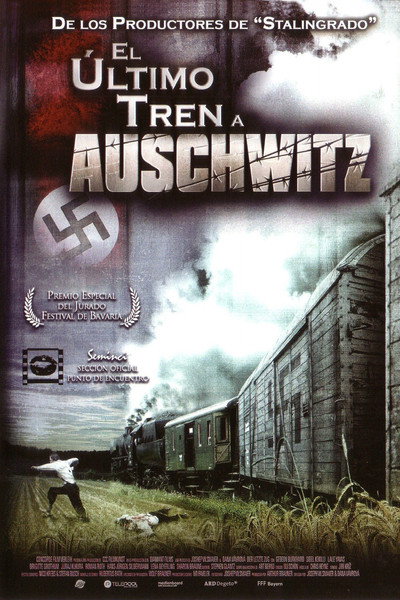 Póster de L'últim tren a Auschwitz