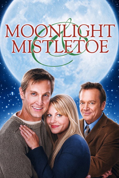 Póster de Luna y muérdago