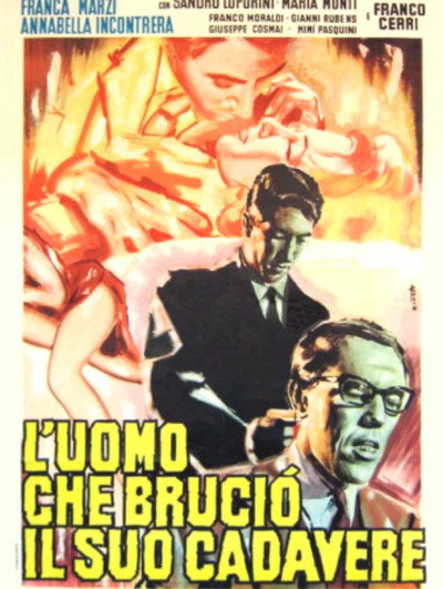 Póster de L'uomo che bruciò il suo cadavere