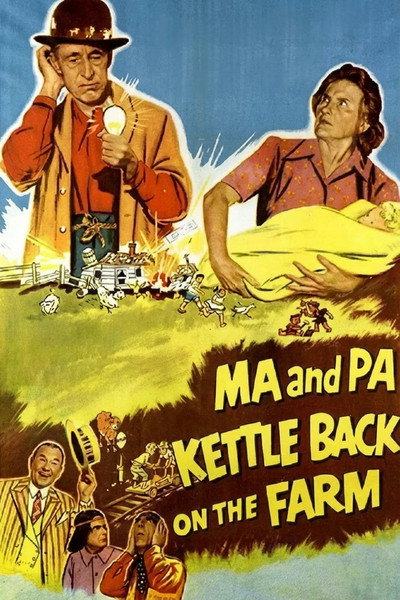 Póster de Ma and Pa Kettle Back on the Farm