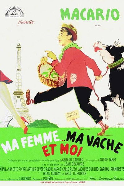 Póster de Ma femme, ma vache et moi