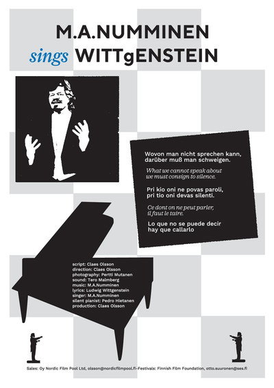 Póster de M.A. Numminen Sings Wittgenstein