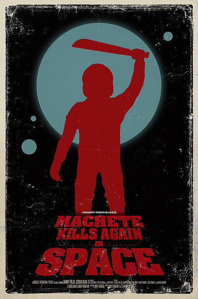 Póster de Machete Kills in Space