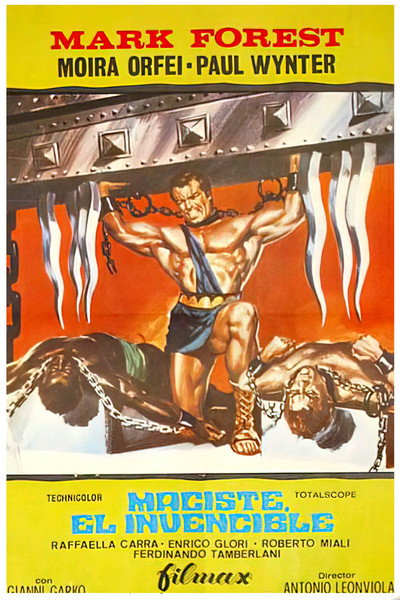 Póster de Maciste, el invencible