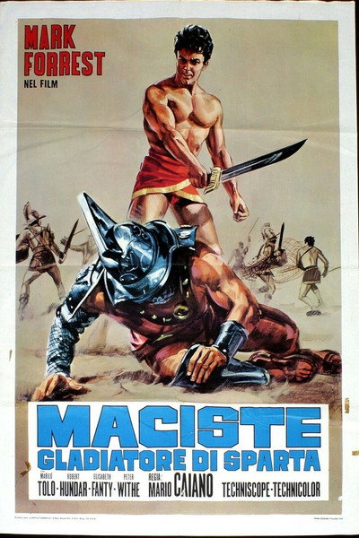 Póster de Maciste, gladiador de Esparta