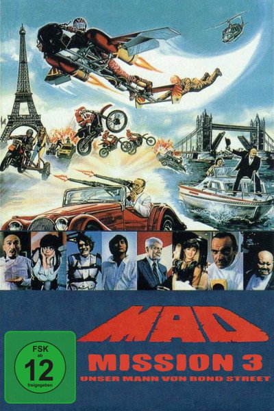 Póster de Mad Mission 3: 007 - Nuestro hombre de Bond Street