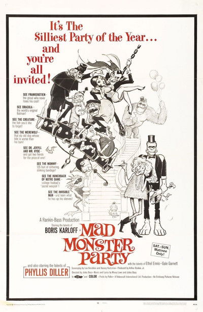 Póster de Mad Monster Party?