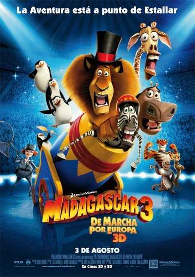 Madagascar 3: Los fugitivos