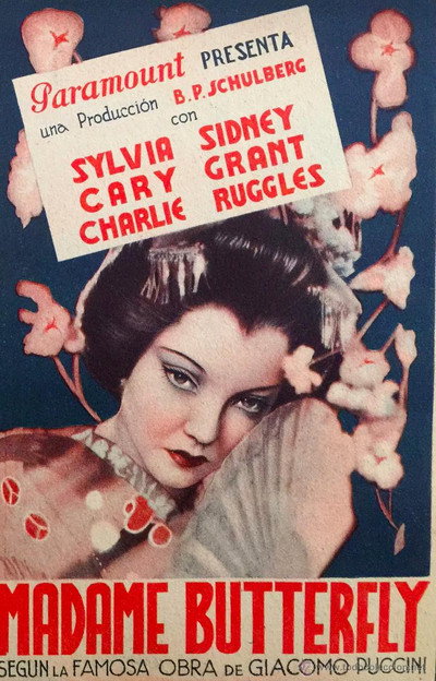 Póster de Madame Butterfly