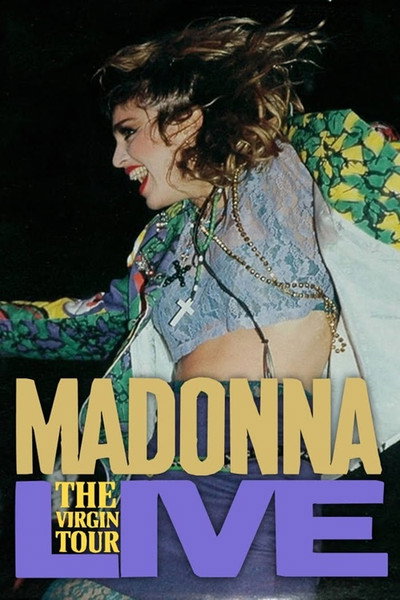 Póster de Madonna Live: The Virgin Tour