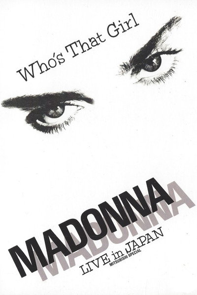 Póster de Madonna: Who's That Girl - Live in Japan