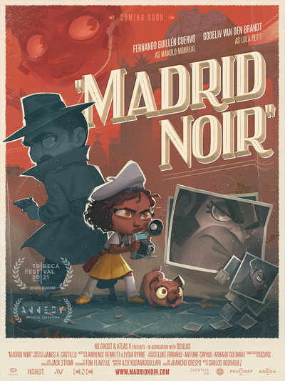 Póster de Madrid Noir
