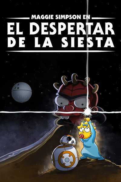 Póster de Maggie Simpson en: El Despertar de la Siesta