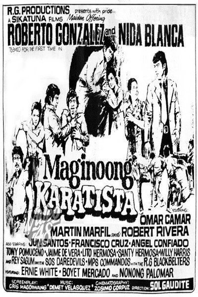 Póster de Maginoong karatista