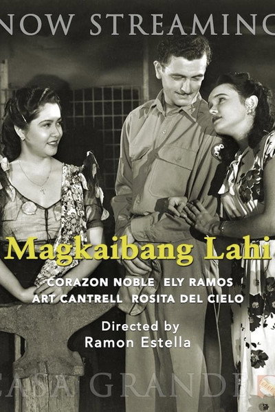 Póster de Magkaibang lahi