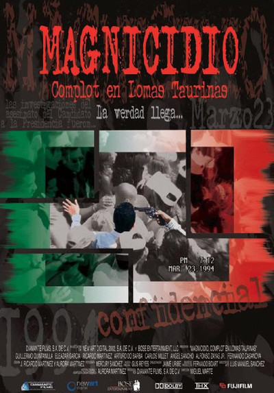 Póster de Magnicidio. Complot en Lomas Taurinas