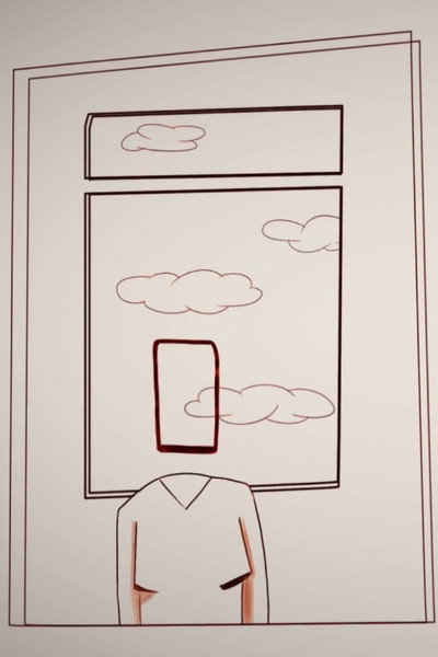 Póster de Magritte's Train