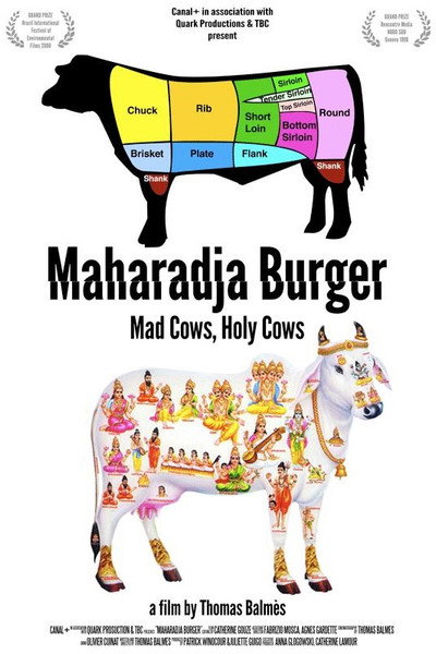 Póster de Maharadja Burger - Mad Cows, Holy Cows