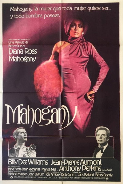 Póster de Mahogany, piel de caoba