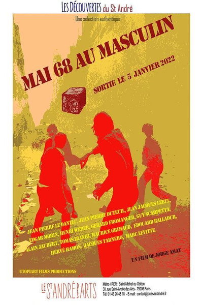 Póster de Mai 68 au masculin